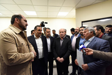 بازدید محسن منصوری معاون اجرایی رییس جمهور از بیمارستان ۳۷۰ تختخوابی شهر ایلام