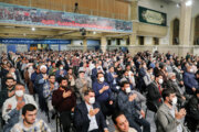 اصفہان کے عوام کی ایران کے سپریم لیڈر سے کی ملاقات کے مناظر 
