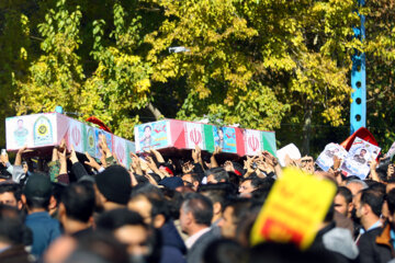 تشییع پیکر شهدای امنیت در اصفهان