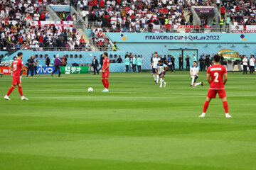 Comenzado el encuentro entre los equipos de Irán e Inglaterra en Doha