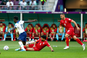 Comenzado el encuentro entre los equipos de Irán e Inglaterra en Doha