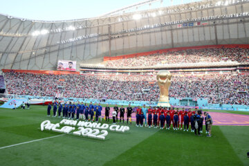 Comenzado el encuentro entre los equipos de Irán e Inglaterra en Doha