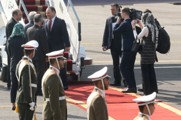 ورود نخست وزیر بلاروس به تهران