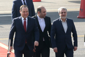 نخست وزیر بلاروس وارد تهران شد