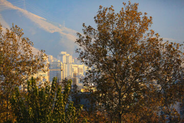 Beauté d'automne à Téhéran