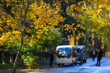 Beauté d'automne à Téhéran