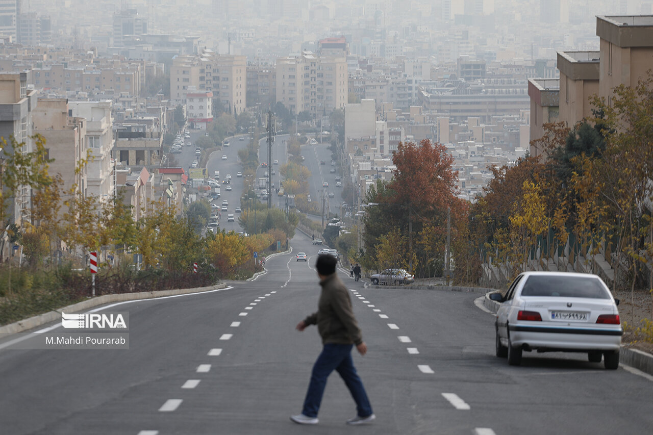 افزایش آلاینده ها و استمرار بارش ها برای البرز پیش بینی می شود