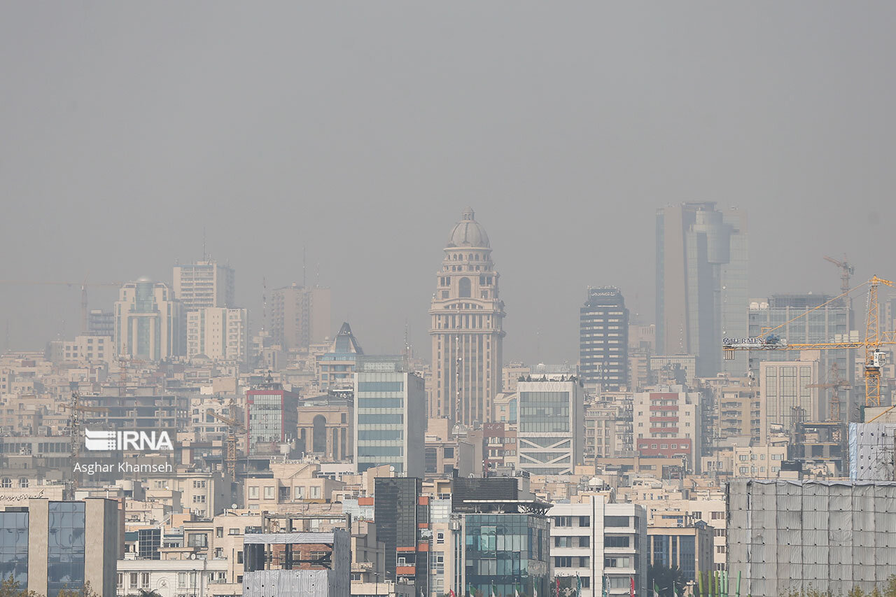 هشدار نارنجی درباره تداوم آلودگی هوا در تهران و کرج 