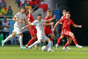 Weltmeisterschaft 2022- Spiel zwischen Wales und dem Iran