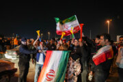 فٹبال ورلڈ کپ میں ایران کی جیت پر اردبیل میں جشن کی تصاویر
