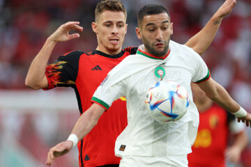 Coupe du monde Qatar 2022 : en image la rencontre Belgique-Maroc qui s'est terminée par la victoire de Maroc 2-0