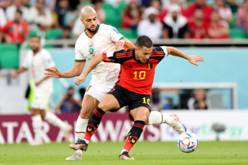 Coupe du monde Qatar 2022 : en image la rencontre Belgique-Maroc qui s'est terminée par la victoire de Maroc 2-0