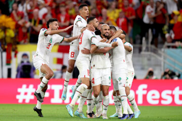 Coupe du monde Qatar 2022 : en image la rencontre Belgique-Maroc qui s'est terminée par la victoire de Maroc 2-0