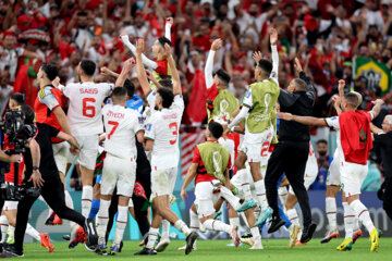 Coupe du monde Qatar 2022 : en image la rencontre Belgique-Maroc qui s'est terminée par la victoire de Maroc 2-0