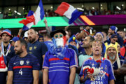 Fußballmannschaften von Frankreich und Tunesien bei der Weltmeisterschaft 2022

