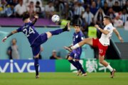 2022ورلڈ کپ ؛ پولینڈ اور ارجنٹائن کا میچ 

