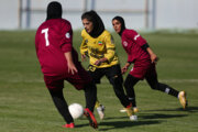 Fußball Premier League der Frauen in Isfahan