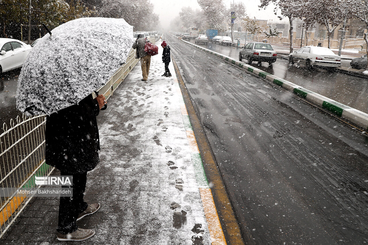 آغاز بارش‌ برف و باران در بیش از ۱۰ استان از امروز