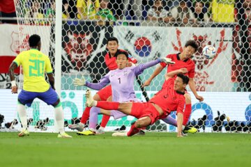 Coupe du monde Qatar 2022 : en image la rencontre Brésil-Corée du Sud