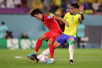 Coupe du monde Qatar 2022 : en image la rencontre Brésil-Corée du Sud