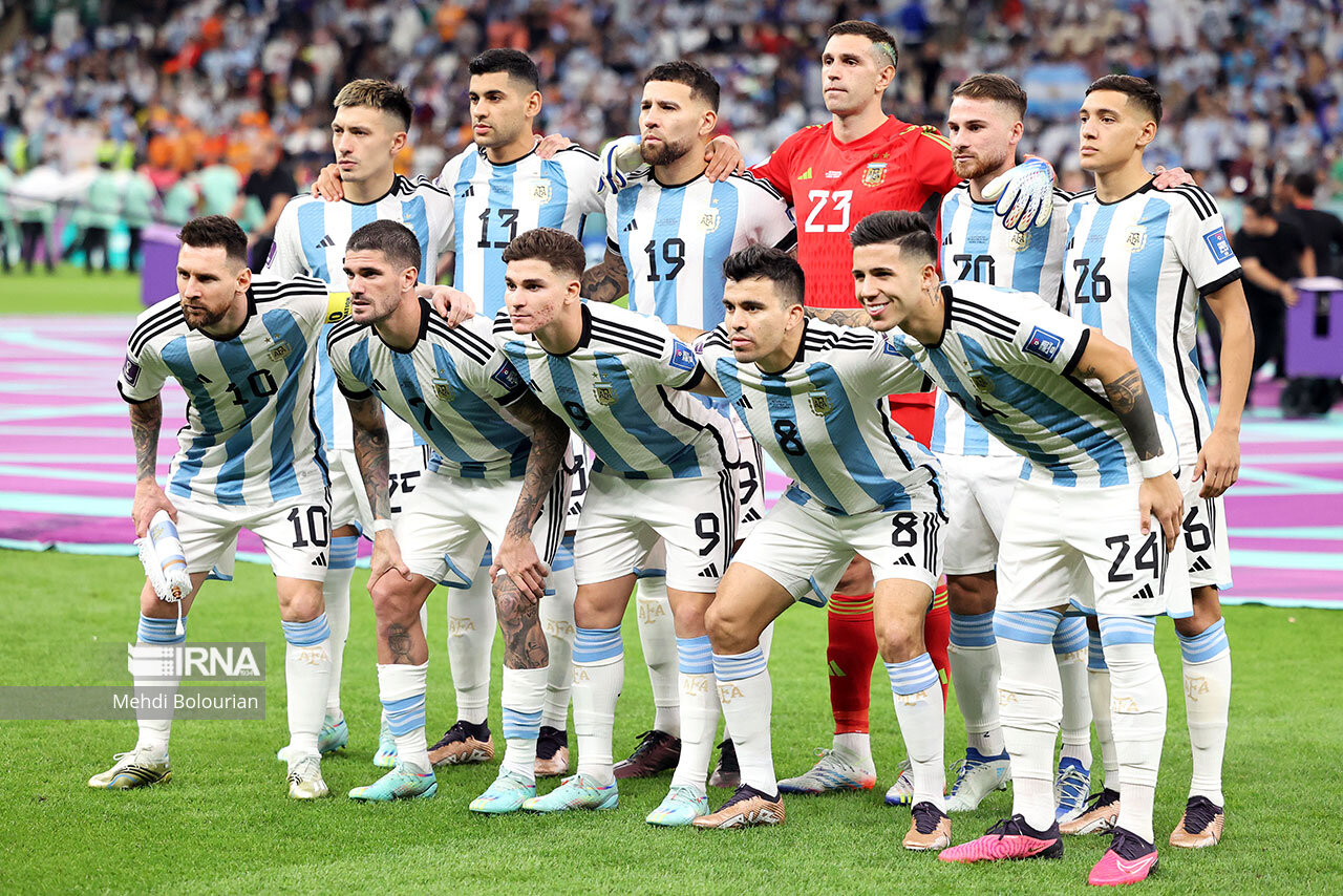 ترکیب آرژانتین مقابل کرواسی مشخص شد