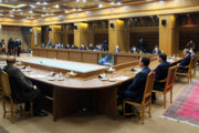 "ایران اور چین کے درمیان جامع تعاون"کے اجلاس کے انعقاد کے مناظر
