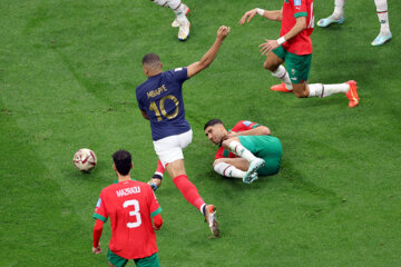 Coupe du monde 2022 : en image une demi-finale opposant la France et le Maroc
