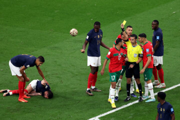 Coupe du monde 2022 : en image une demi-finale opposant la France et le Maroc