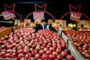 Exposición de la noche de Yalda en Teherán