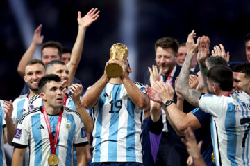 Mundial de Catar 2022: La entrega del trofeo de la Copa del Mundo de la FIFA