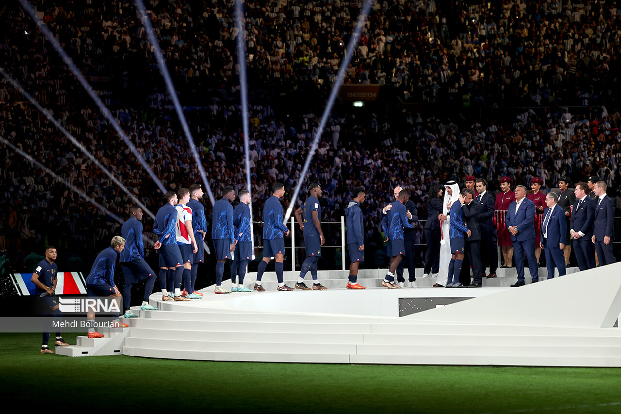 IRNA Español Mundial de Catar 2022 La entrega del trofeo de la Copa