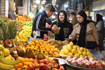 De la chaleur au marché de Yalda