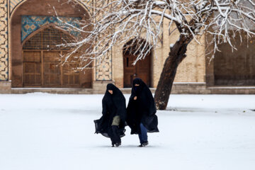 Iran : une merveilleuse journée de neige à Qazvin