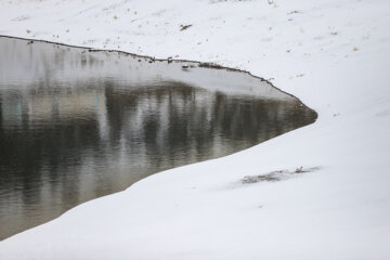 Iran : la première chute de neige de l'hiver 2022 à Zanjan au nord-ouest