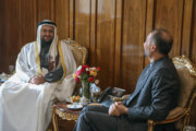 ایرانی وزیر خارجہ اور نائب قطری وزیر خارجہ کے درمیان ملاقات
