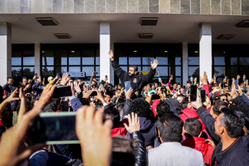 استقبال از «هادی چوپان» در شیراز