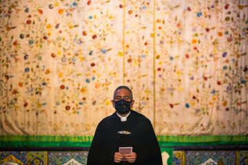 مراسم عشای ربانی در کلیسا وانک اصفهان