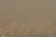 کیفیت هوای تهران در وضعیت قرمز است