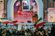 مراسم إحياء الذكرى الثالثة لاستشهاد الشهید سليماني في طهران