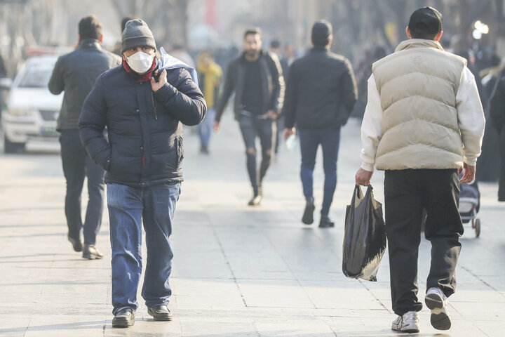 بیماران تنفسی تهران در سه روز آینده از تردد در فضای باز بپرهیزند