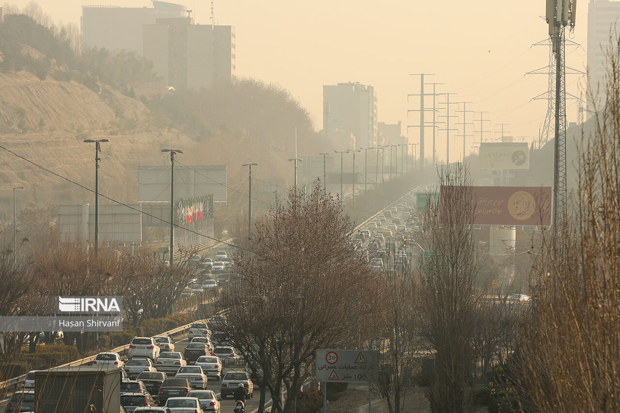 کیفیت هوای پایتخت در شرایط ناسالم