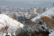 لباس سفید دومین برف زمستان بر تن کردستان
