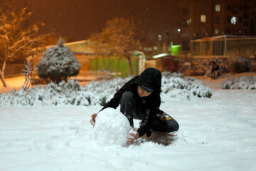 El invierno llega con su nieve a Sananday