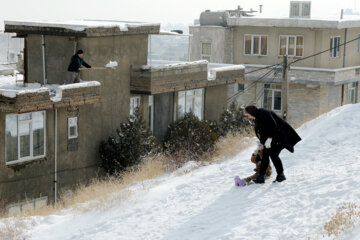 El invierno llega con su nieve a Sananday