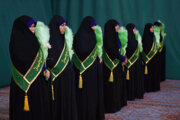 جمکران مسجد میں خواتین کا اجتماع