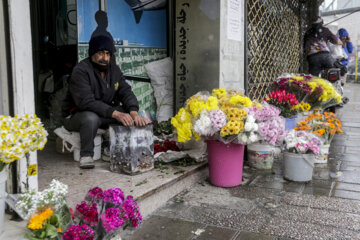 روز برفی تهران