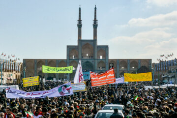 Visita del presidente de Irán a Yazd
