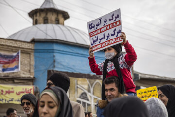 راهپیمایی سراسری در اعتراض به اهانت مجله شارلی ابدو- کرمانشاه