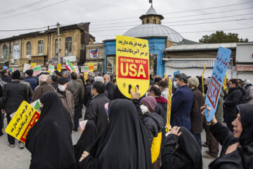 راهپیمایی سراسری در اعتراض به اهانت مجله شارلی ابدو- کرمانشاه