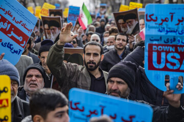 راهپیمایی سراسری در اعتراض به اهانت مجله شارلی ابدو- کرمانشاه